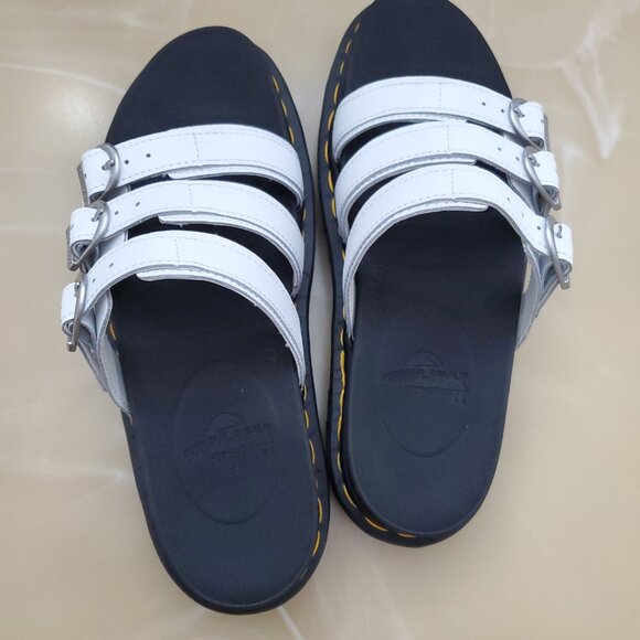 Dr. Martens White and Black Sandals - Picture 13 of 16